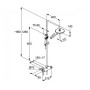 Душевая система Kludi Logo Dual Shower System, 6808505-00